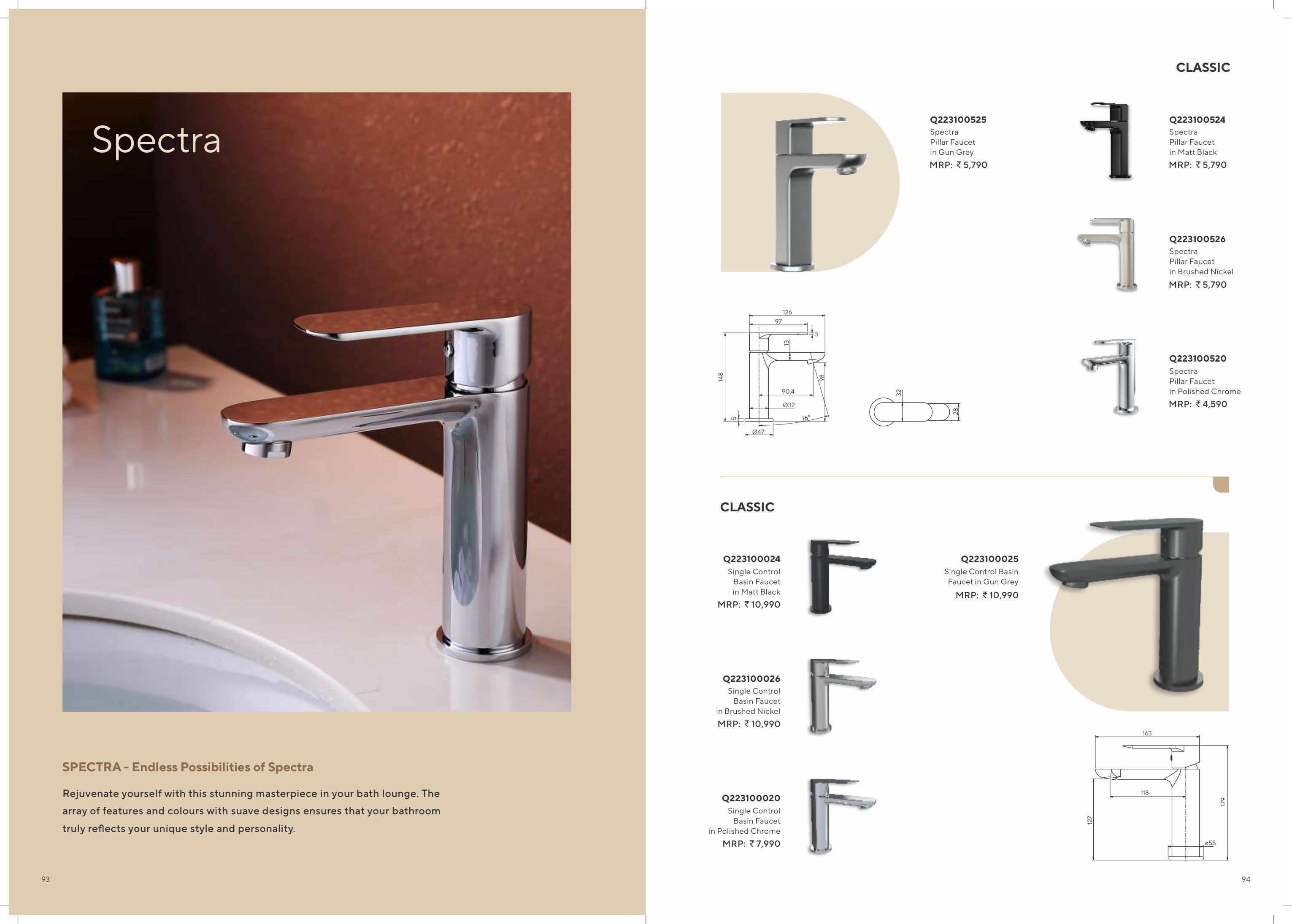 Spectra Neo Wall-Hung Toilet Matt Black